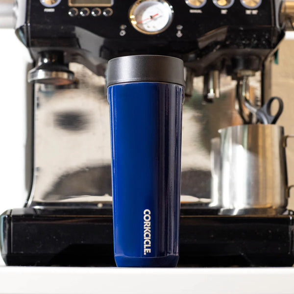 17 oz. Ceramic Gloss Midnight Navy Corkcicle Commuter Cup