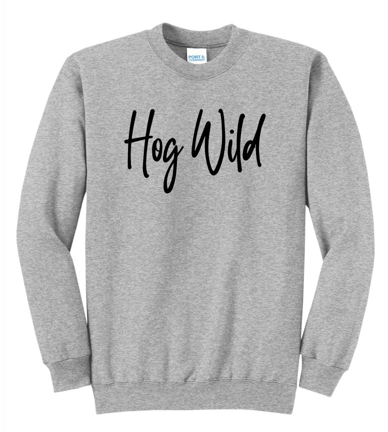 Hog Wild Crewneck Sweatshirt