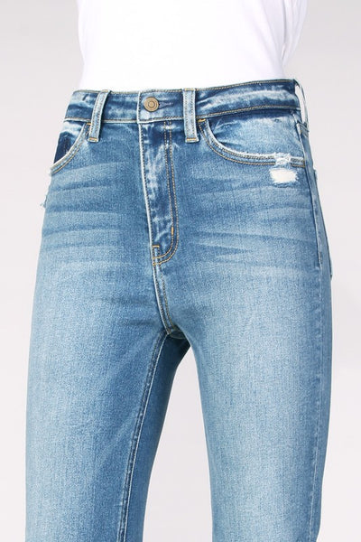 Flying Monkey High-Rise Ankle Jeans