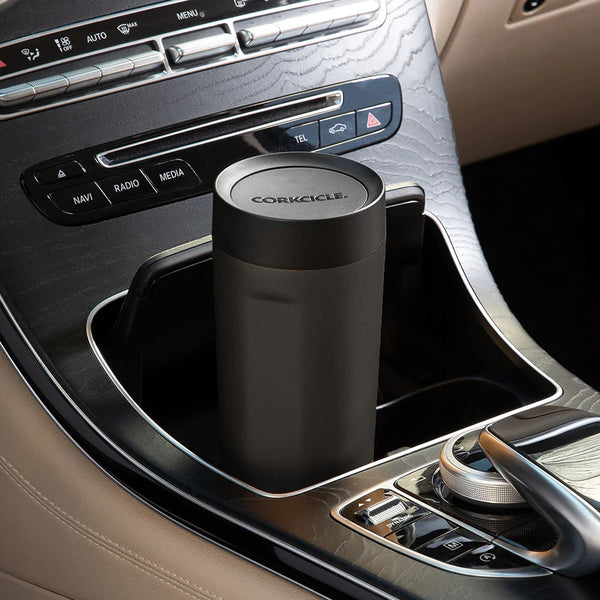 17 oz. Ceramic Gloss White Corkcicle Commuter Cup