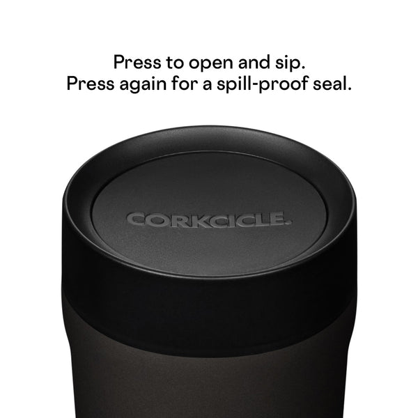 17 oz. Ceramic Gloss White Corkcicle Commuter Cup
