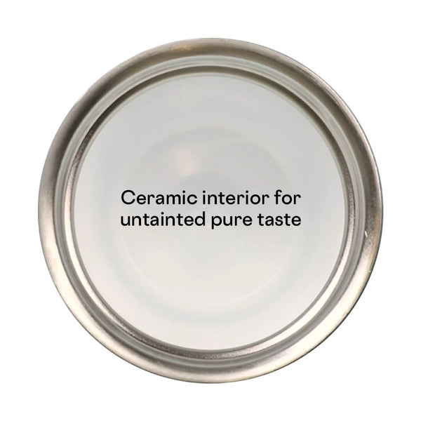 17 oz. Ceramic Gloss White Corkcicle Commuter Cup