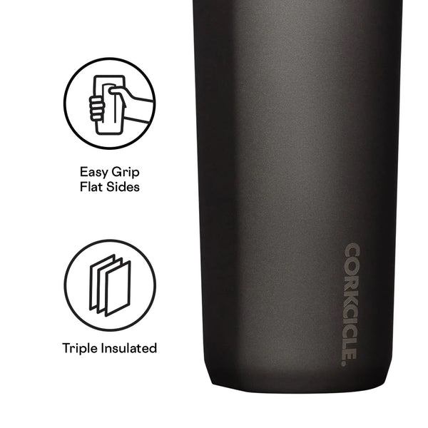 17 oz. Ceramic Gloss White Corkcicle Commuter Cup