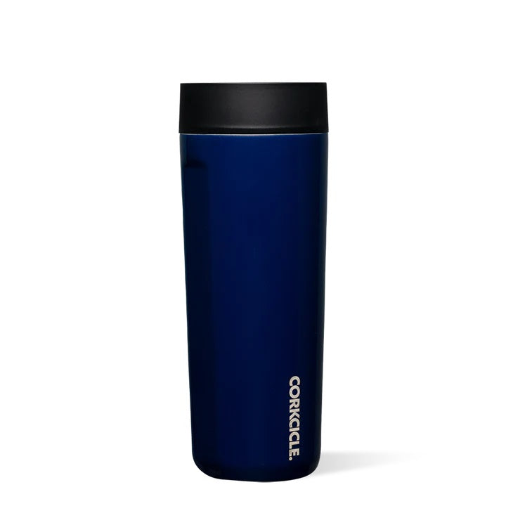 17 oz. Ceramic Gloss Midnight Navy Corkcicle Commuter Cup