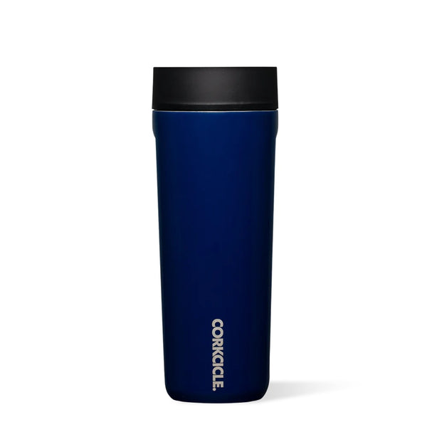 17 oz. Ceramic Gloss Midnight Navy Corkcicle Commuter Cup