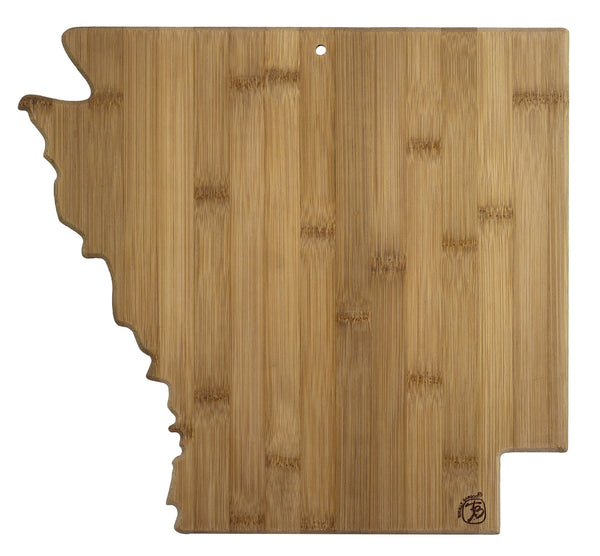 Bamboo Arkansas Cutting and Serving Board