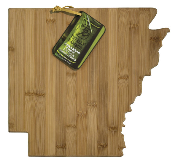 Bamboo Arkansas Cutting and Serving Board