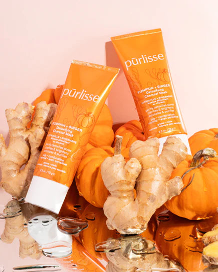 Purlisse Pumpkin + Ginger Detoxifying Charcoal Mask