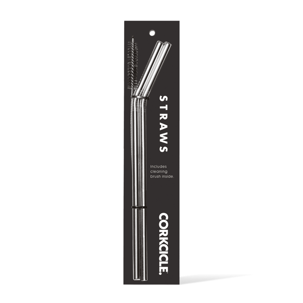 Corkcicle Tumbler Straw 2-Pack Stainless Steel