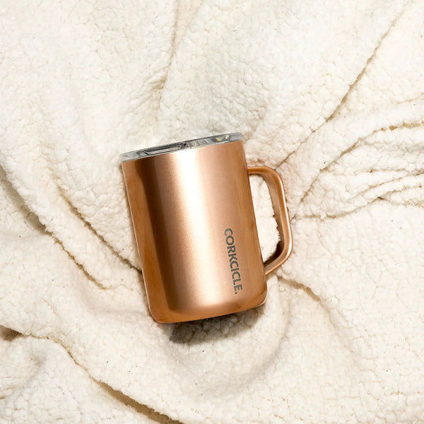 16 oz. Metallic Copper Corkcicle Coffee Mug