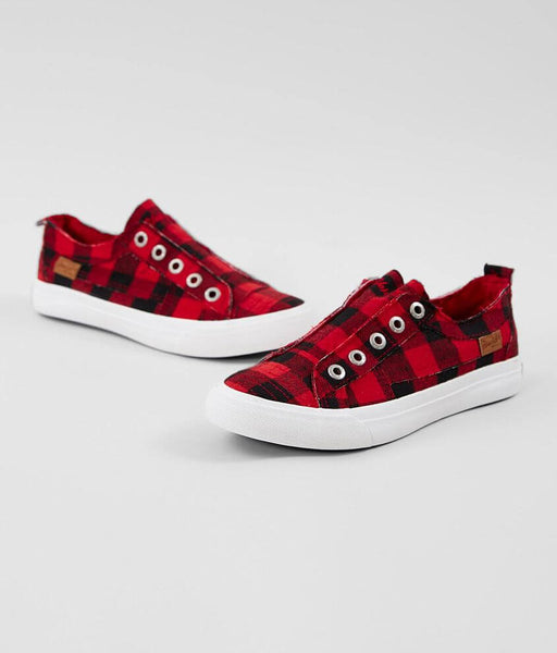 Blowfish Play Frayed Canvas Sneakers