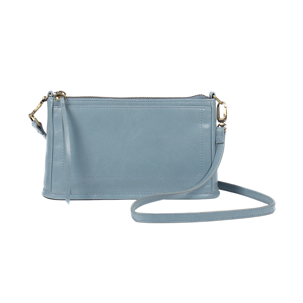 HOBO Cadence Crossbody Convertible Crafted in Polished Leather - Cornflower Blue