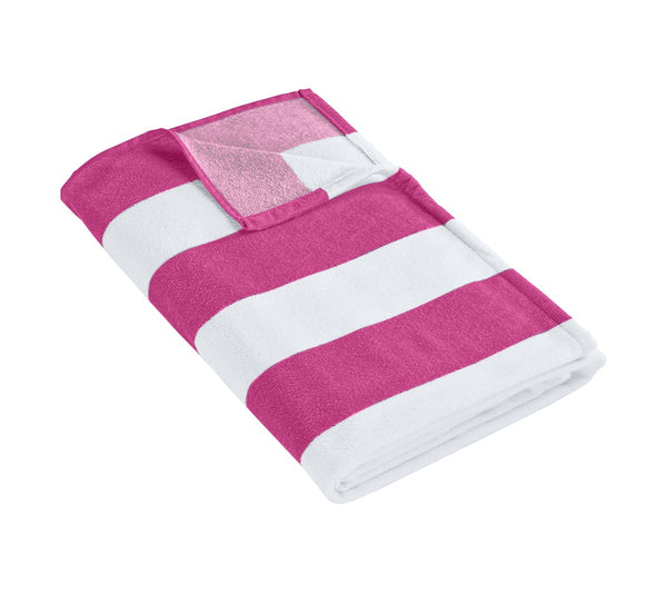 Port Authority Cabana Stripe Beach Towel (35" x 62")