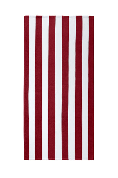 Port Authority Cabana Stripe Beach Towel (30" x 60")