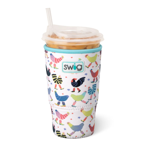 Swig Life Funky Chicken Large Iced Cup Coolie