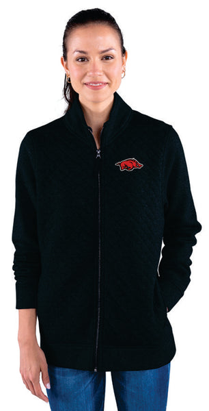 Charles River Arkansas Razorback Women's Franconia Quilted Jacket