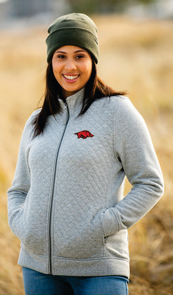 Charles River Arkansas Razorback Women's Franconia Quilted Jacket