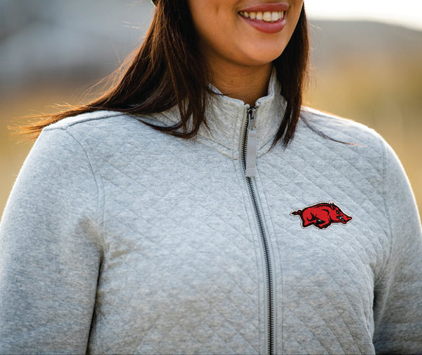 Charles River Arkansas Razorback Women's Franconia Quilted Jacket