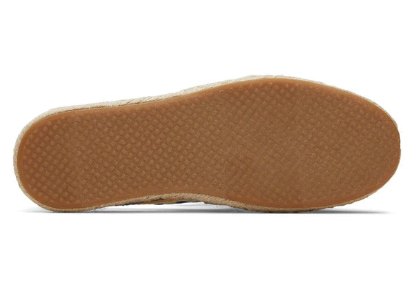 TOMS Natural Global Jacquard Alpargata Slip-on Shoes