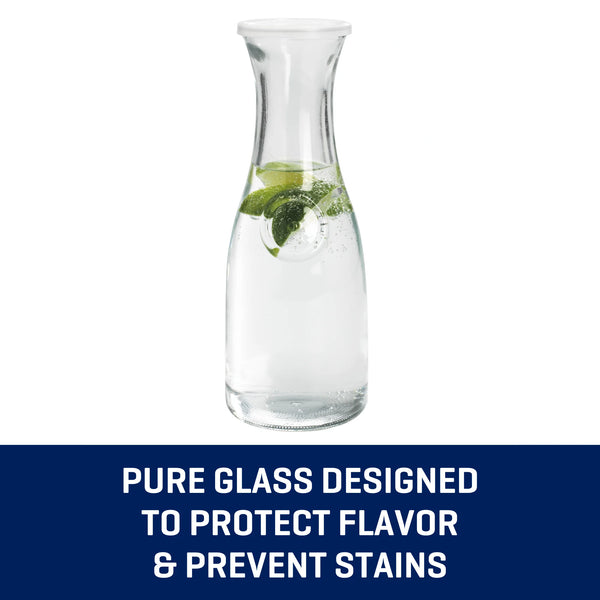 Anchor Hocking 1 Liter Glass Carafe with Lid