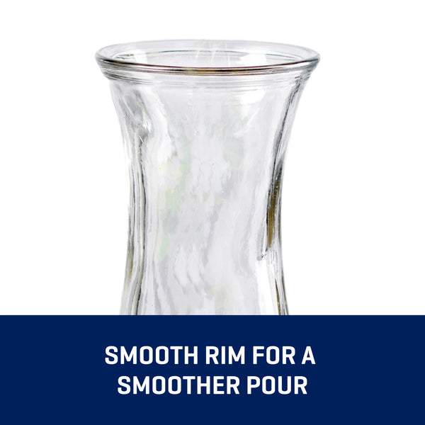 Anchor Hocking 1 Liter Glass Carafe with Lid