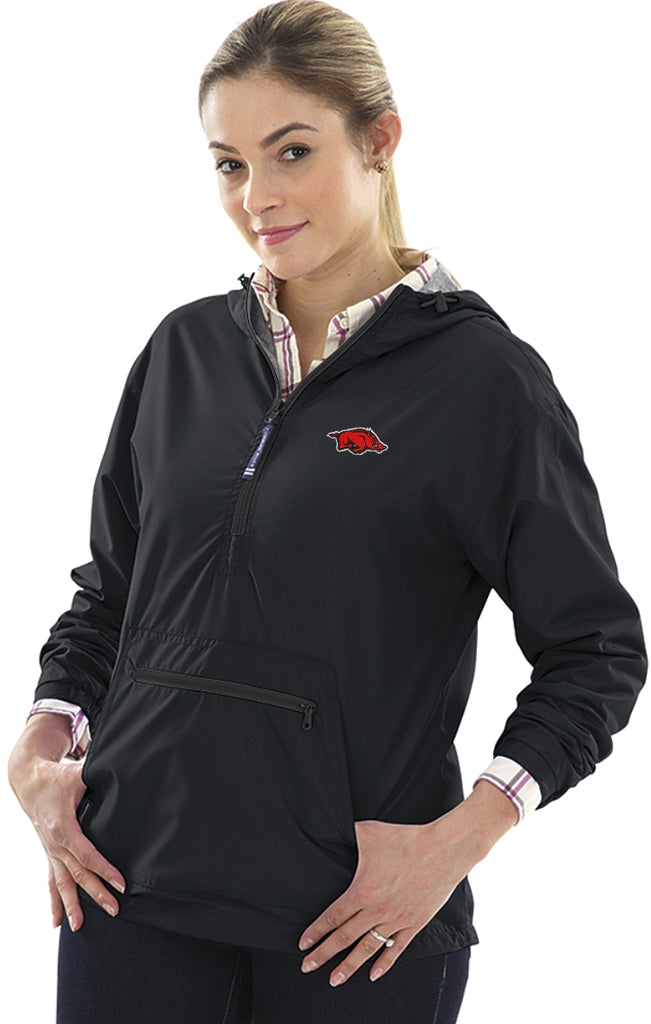 Charles River Arkansas Razorbacks Chatham Anorak Pullover