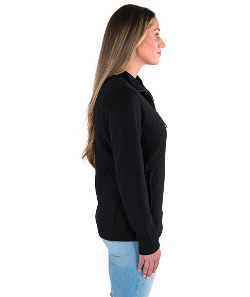 Charles River Women's Arkansas Razorbacks Franconia Quilted Pullover