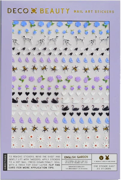 Deco Miami English Garden Nail Art Stickers