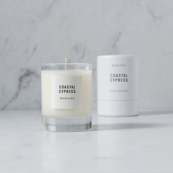 Makana Coastal Cypress Soy Wax Petite Candle