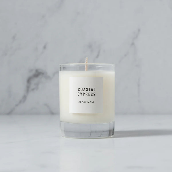 Makana Coastal Cypress Soy Wax Petite Candle