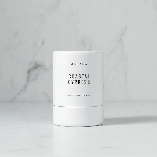 Makana Coastal Cypress Soy Wax Petite Candle