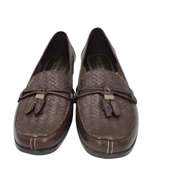 Naturalizer Clio Coffee Leather Loafers