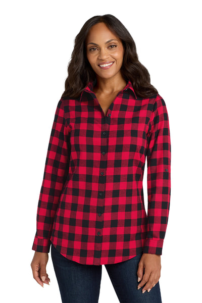 Buffalo Check Plaid Flannel Tunic