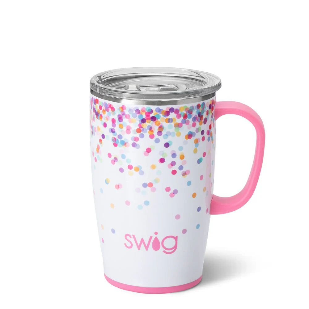 18 oz. Confetti Swig Life Travel Mug