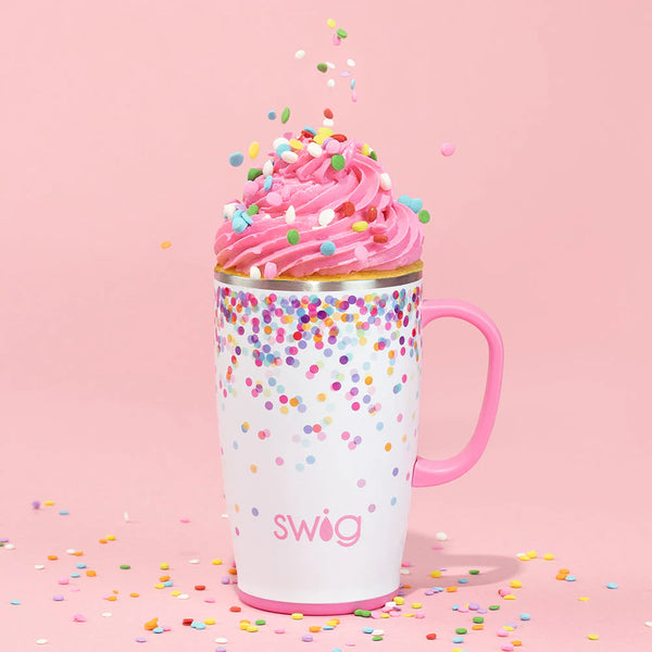 18 oz. Confetti Swig Life Travel Mug