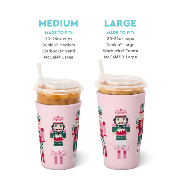 Swig Life Sugar Plum Soldiers Large Iced Cup Coolie
