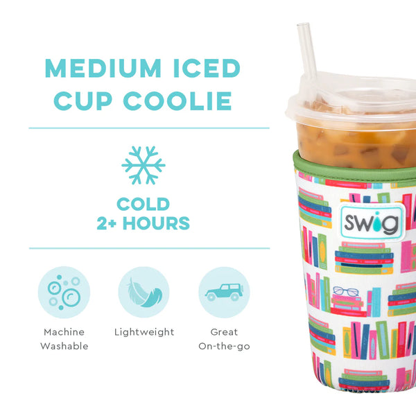 Swig Life Book Club Medium Iced Cup Coolie