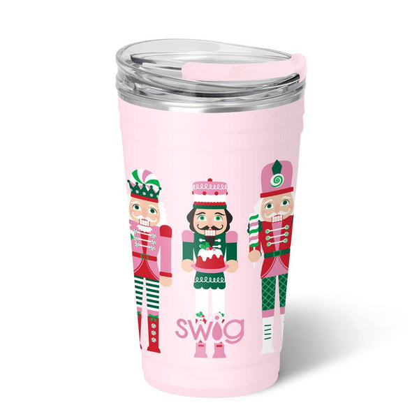 24 oz. Sugar Plum Soldiers Swig Life Party Cup