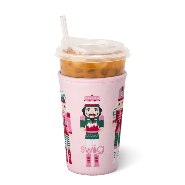Swig Life Sugar Plum Soldiers Medium Iced Cup Coolie