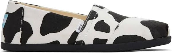 Toms Cow Print Alpargata Slip-on Shoes