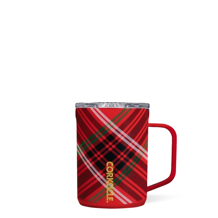 16 oz. Highland Plaid Corkcicle Coffee Mug