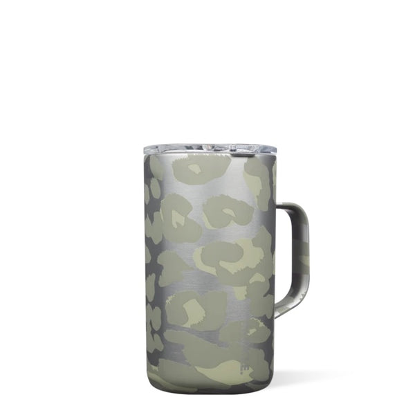 22 oz. Snow Leopard Corkcicle Coffee Mug