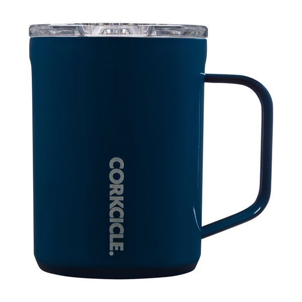 16 oz. Corkcicle Coffee Insulated Mug Gloss Navy
