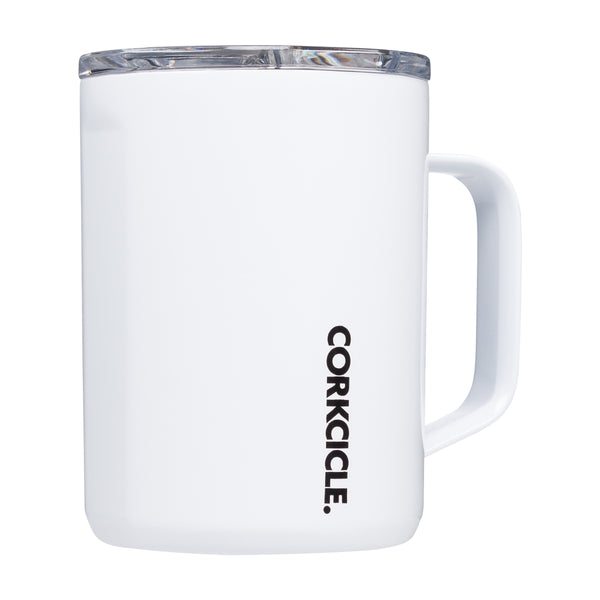16 oz. Corkcicle Coffee Insulated Mug White