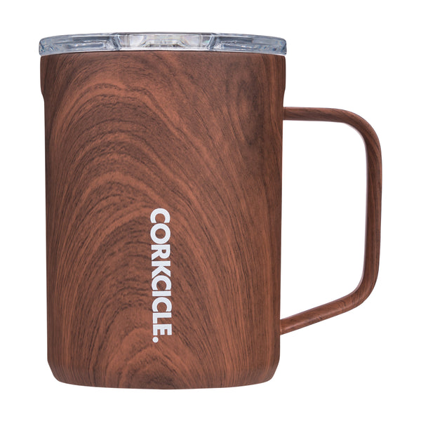 16 oz. Corkcicle Coffee Insulated Mug Walnut Wood