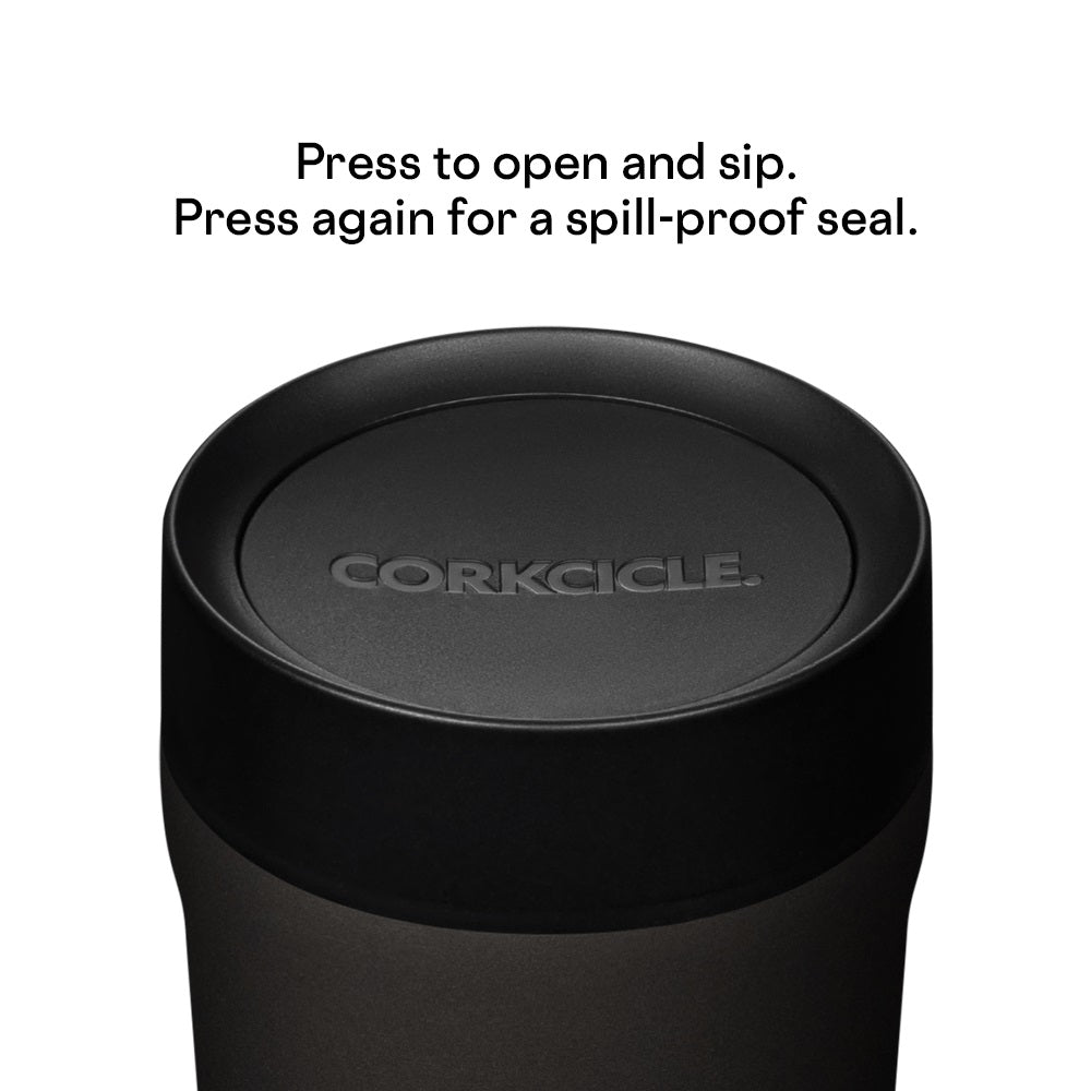 Corkcicle Commuter Cup 17 Oz Insulated Spill Proof Travel Coffee