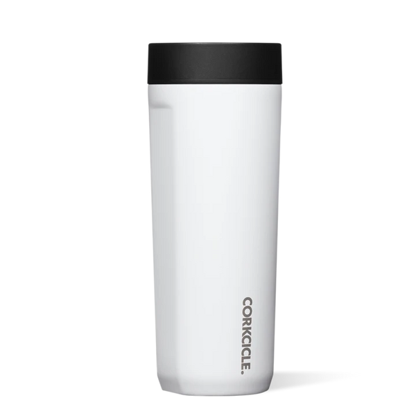 17 oz. Gloss White Corkcicle Commuter Cup