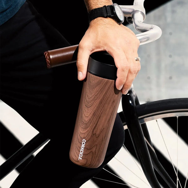 17 oz. Ceramic Walnut Wood Corkcicle Commuter Cup