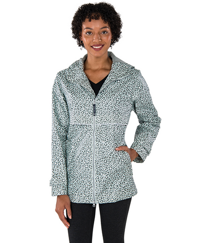 Charles River New Englander Grey Snow Leopard Jacket – Bellis