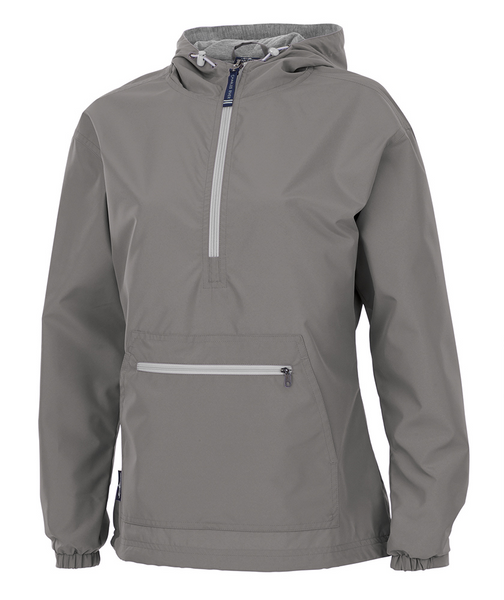 Charles River Chatham Anorak Pullover Grey